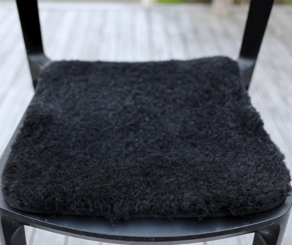 Sheepskin Seat Pads | NZ Made | Multiple Colours: Sand / Square / Long Wool