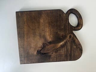 Charcuterie board-Serving board: Walnut