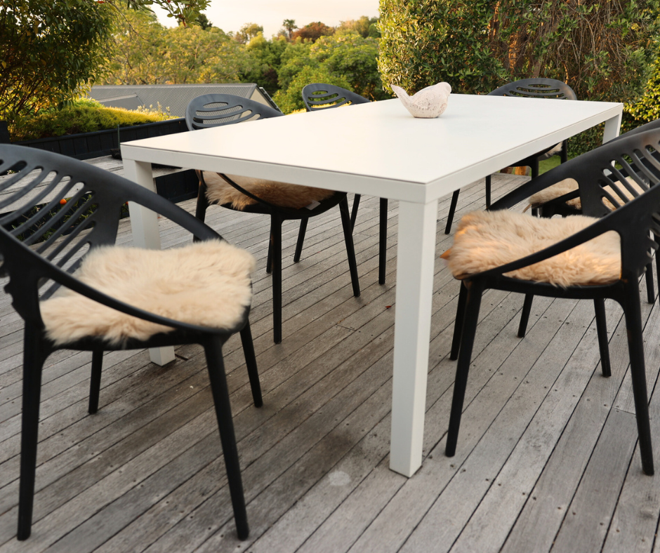 Sheepskin Seat Pads | NZ Made | Multiple Colours: Sand / Square / Long Wool