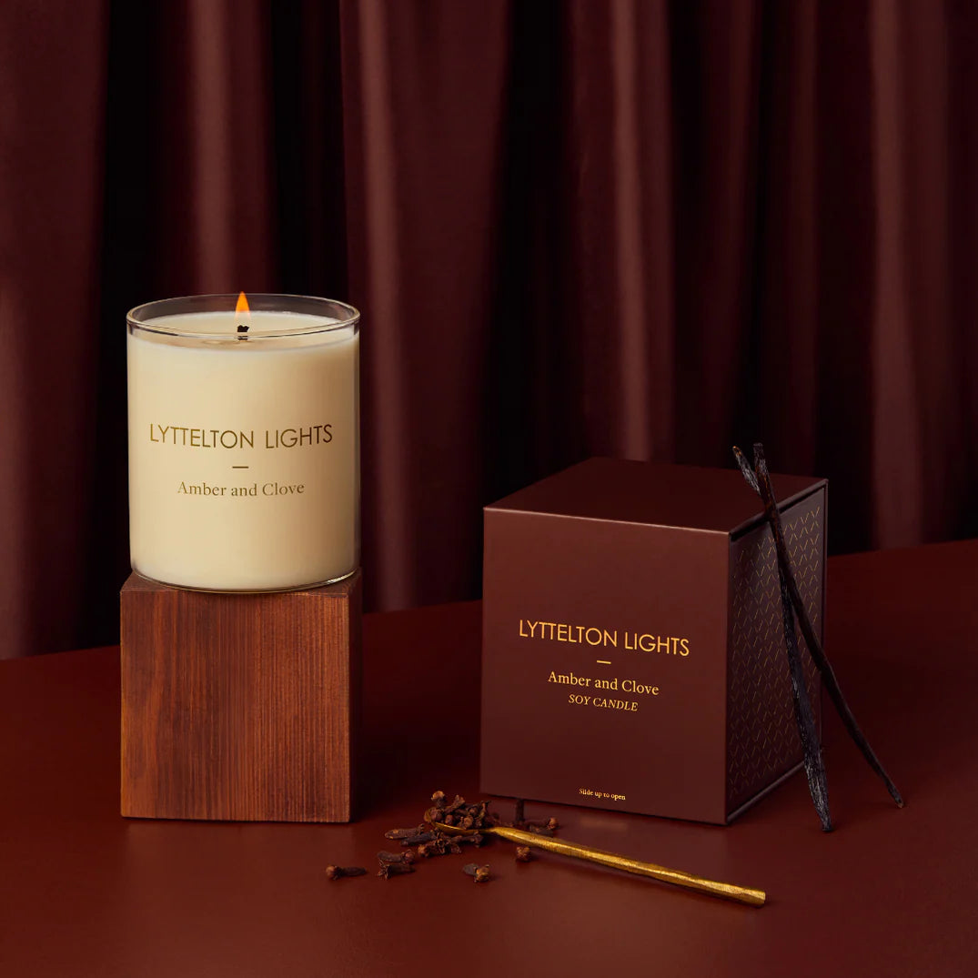 Amber & Clove Candle