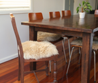 Sheepskin Seat Pads | NZ Made | Multiple Colours: Sand / Square / Long Wool