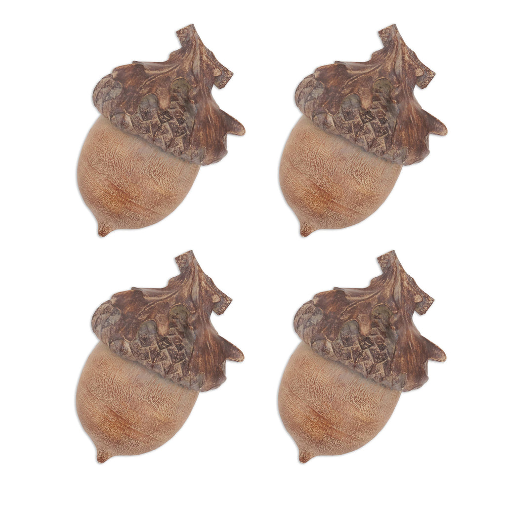 Decorative Acorn Figurines: Medium