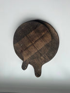 Round board with handle: Natural / Large